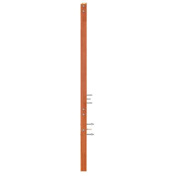 Bettkopfteil Wachsbraun 105,5 x 4 x 104 cm Massives Kiefernholz