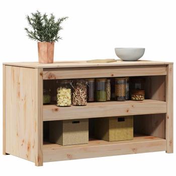 Küchenschrank MEPPEL Braun Eichen-Optik 106 x 55 x 64 cm