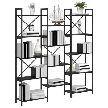 Bücherregal 156 x 25 x 167 cm Holzwerkstoff
