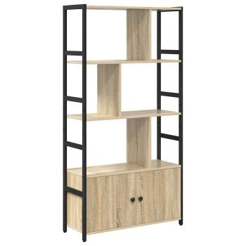 Bücherregal 80 x 30 x 155,5 cm Holzwerkstoff Sonoma-Eiche