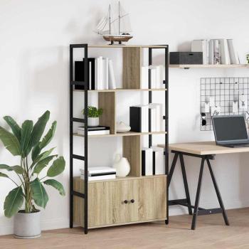 Bücherregal 80 x 30 x 155,5 cm Holzwerkstoff Sonoma-Eiche