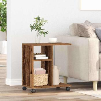 ARDEBO.de - Beistelltisch Altholz 50 x 30 x 55 cm Holzwerkstoff