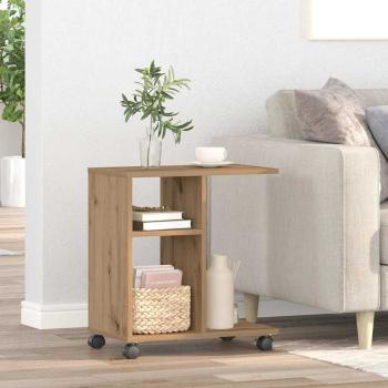 ARDEBO.de - Beistelltisch Artisan-Eiche 50 x 30 x 55 cm Holzwerkstoff