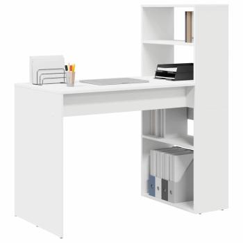 Schreibtisch Weiß Holzwerkstoff 113 x 54 x 120 cm