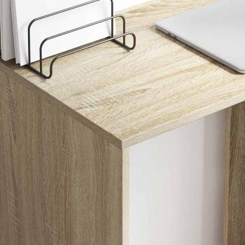 Schreibtisch Sonoma-Eiche Holzwerkstoff 78,5 x 37 x 154,5 cm