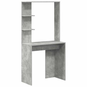 Schreibtisch Beton Grau Holzwerkstoff 78,5 x 37 x 154,5 cm
