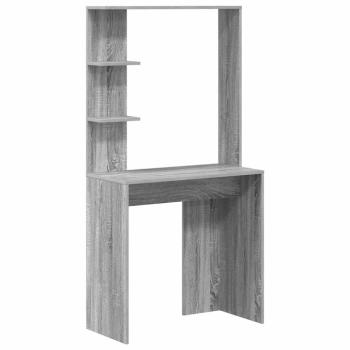 Schreibtisch Graues Sonoma Holzwerkstoff 78,5 x 37 x 154,5 cm