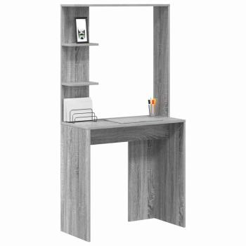 Schreibtisch Graues Sonoma Holzwerkstoff 78,5 x 37 x 154,5 cm