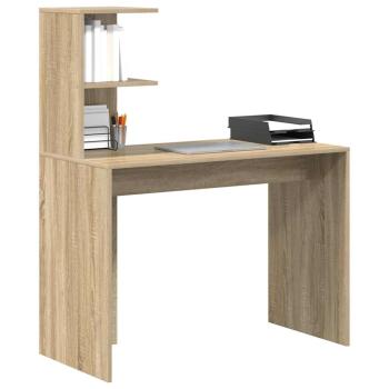 Schreibtisch Sonoma-Eiche 102 x 50 x 124 cm Holzwerkstoff