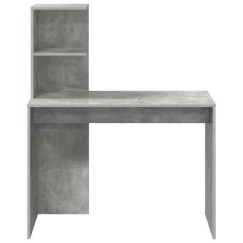 Schreibtisch Betongrau 102 x 50 x 124 cm Holzwerkstoff