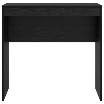 Schreibtisch Schwarz Eichen-Optik 80 x 40 x 76 cm