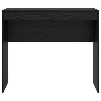 Schreibtisch Schwarz Eichen-Optik 90 x 40 x 76 cm