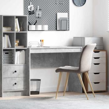 ARDEBO.de - Schreibtisch Beton Grau 100 x 40 x 76 cm