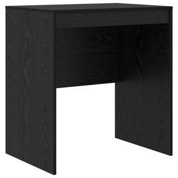 Schreibtisch Schwarz Eichen-Optik 70 x 50 x 76 cm