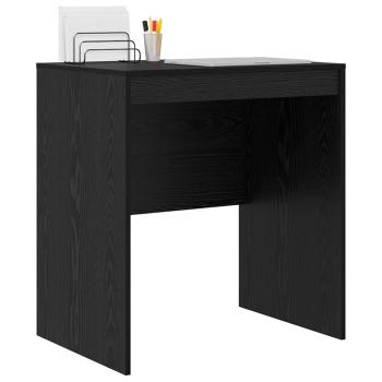 Schreibtisch Schwarz Eichen-Optik 70 x 50 x 76 cm