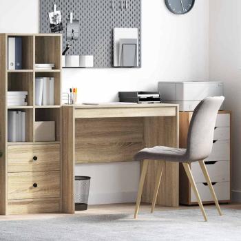 ARDEBO.de - Schreibtisch Sonoma-Eiche 90 x 50 x 76 cm