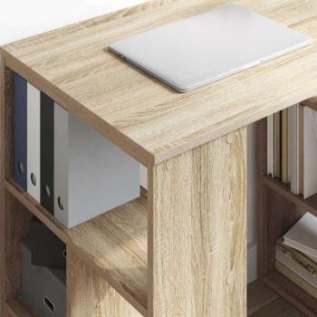 Schreibtisch Sonoma-Eiche Holzwerkstoff 90 x 50 x 75 cm