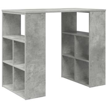 Schreibtisch Beton Grau Holzwerkstoff 90 x 50 x 75 cm