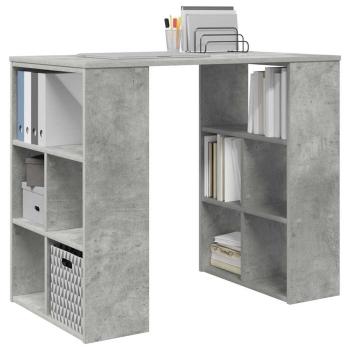 Schreibtisch Beton Grau Holzwerkstoff 90 x 50 x 75 cm