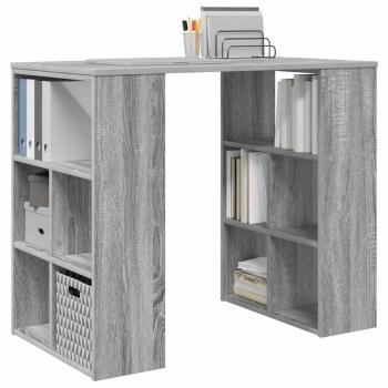 Schreibtisch Graues Sonoma Holzwerkstoff 90 x 50 x 75 cm