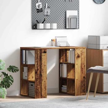 ARDEBO.de - Schreibtisch Altholz Holzwerkstoff 90 x 50 x 75 cm