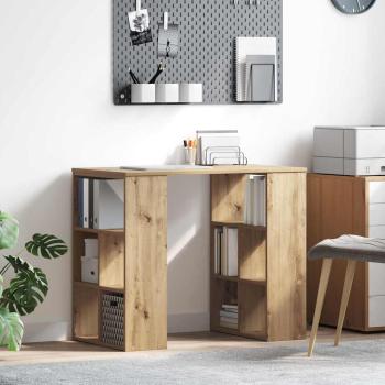 ARDEBO.de - Schreibtisch Artisan-Eiche Holzwerkstoff 90 x 50 x 75 cm