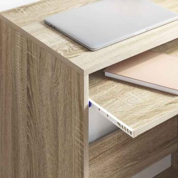 Schreibtisch Sonoma-Eiche Holzwerkstoff 77,5 x 43 x 79 cm
