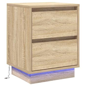 Nachttisch Sonoma-Eiche 39 x 34,5 x 50 cm Holzwerkstoff