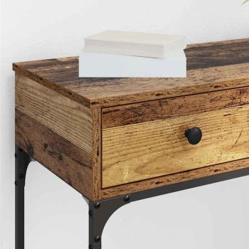 Konsolentisch Altholz 75 x 34,5 x 75 cm Holzwerkstoff