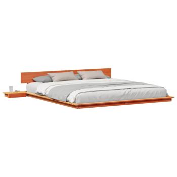 Bettgestell Braun 200 x 200 cm Holz