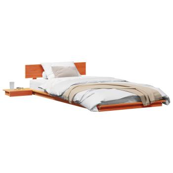 Bettgestell Braun 90 x 190 cm Holz