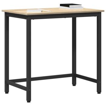 Tisch Sonoma-Eiche 100 x 50 x 76,5 cm Ingenieure Holz und Stahl