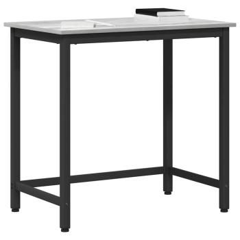 Tisch Graues Sonoma 100 x 50 x 76,5 cm