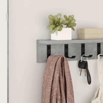 Wandmontierter nachttisch Wandhalterung Beton Grau