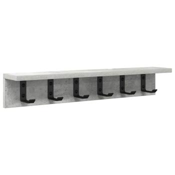 Wandmontierter nachttisch Wandhalterung Beton Grau