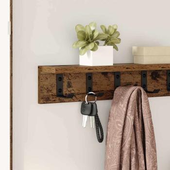 Wandmontierter nachttisch Wandhalterung Altholz Holzwerkstoff