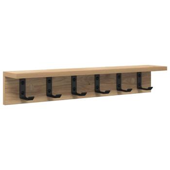 Wandmontierter nachttisch Wandhalterung Artisan-Eiche