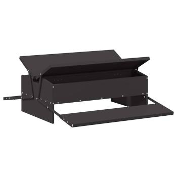 Hühnertretfeeder Schwarz 75 x 53 x 20,5 cm 10 kg