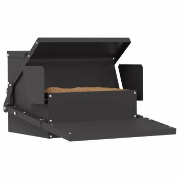 Hühnertretfeeder Schwarz 50 x 40 x 29 cm 2 kg