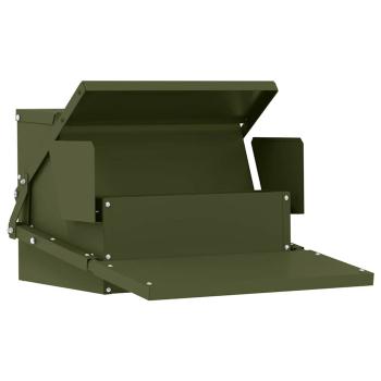 Hühnertretfeeder Olivgrün 50 x 40 x 29 cm 2 kg