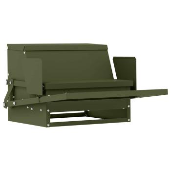 Hühnertretfeeder Olivgrün 50 x 40 x 29 cm 2 kg