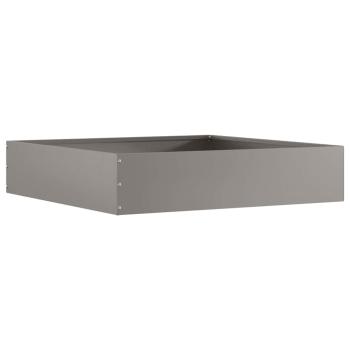Rasenkante 60 x 60 x 13 cm Rostoptik