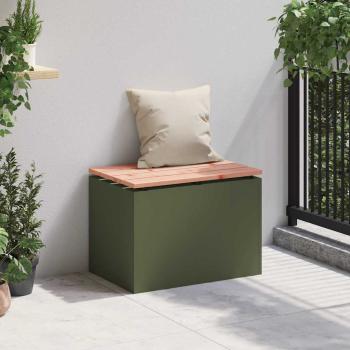 Gartenbank Olive Grün 60 x 40 x 43 cm