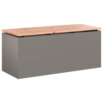 Gartenbank Wetterfeststahl 100 x 40 x 43 cm