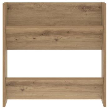 Schuhschrank 60 x 18 x 60 cm Holzwerkstoff Artisan-Eiche