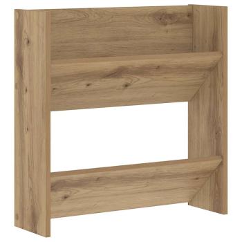 Schuhschrank 2 stk. 60 x 18 x 60 cm Holzwerkstoff Artisan-Eiche
