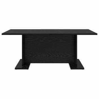 Couchtisch Schwarz Eichen-Optik 103.5 x 60 x 40 cm