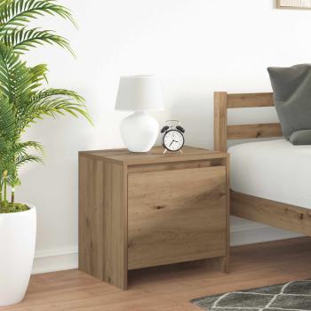 ARDEBO.de - Nachttisch Artisan-Eiche 45 x 34 x 44,5 cm Holzwerkstoff