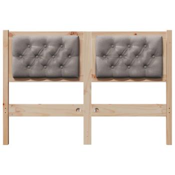 Kopfteil Sonstiges Braun und Taupe 135 cm Massivholz Kiefer