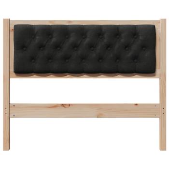 Kopfteil Sonstiges Braun und Schwarz 100 cm Massivholz Kiefer